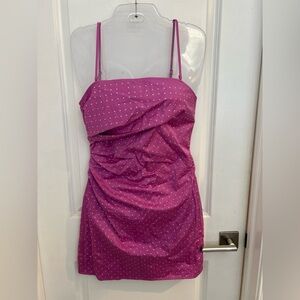 Rebecca Minkoff Fuchsia Studded Dress size 4